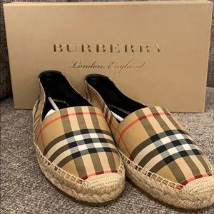 Burberry vintage check hodgeson flat espadrille